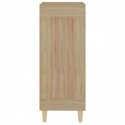 Sideboard Sonoma-Eiche 34,5x34x90 cm Holzwerkstoff