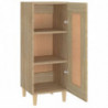 Sideboard Sonoma-Eiche 34,5x34x90 cm Holzwerkstoff