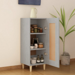 Sideboard Betongrau 34,5x34x90 cm Holzwerkstoff