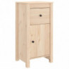 Sideboards 2 Stk. 40x35x80 cm Massivholz Kiefer