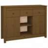 Sideboard Honigbraun 100x35x74,5 cm Massivholz Kiefer