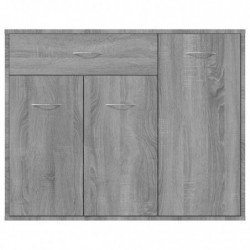 Sideboard Grau Sonoma 88x30x70 cm Holzwerkstoff