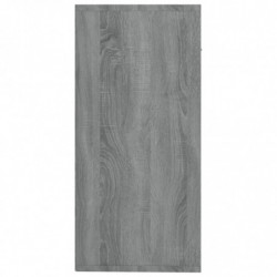 Sideboard Grau Sonoma 88x30x65 cm Holzwerkstoff