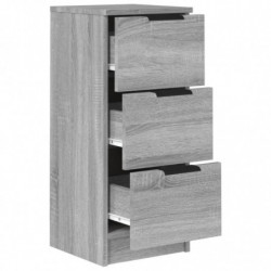 Sideboard Grau Sonoma 30x30x70 cm Holzwerkstoff