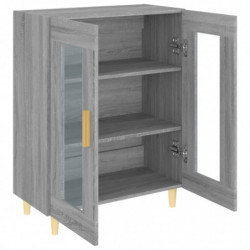 Sideboard Grau Sonoma 69,5x34x90 cm Holzwerkstoff