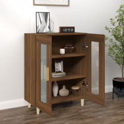 Sideboard Braun Eichen-Optik 69,5x34x90 cm Holzwerkstoff