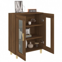 Sideboard Braun Eichen-Optik 69,5x34x90 cm Holzwerkstoff