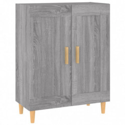 Sideboard Grau Sonoma 69,5x34x90 cm Holzwerkstoff