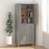 Sideboard Grau Sonoma 69,5x34x90 cm Holzwerkstoff