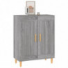 Sideboard Grau Sonoma 69,5x34x90 cm Holzwerkstoff