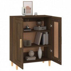 Sideboard Braun Eichen-Optik 69,5x34x90 cm Holzwerkstoff