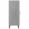 Sideboard Grau Sonoma 34,5x34x90 cm Holzwerkstoff