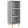 Sideboard Grau Sonoma 34,5x32,5x90 cm Holzwerkstoff