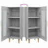 Sideboard Grau Sonoma 34,5x34x90 cm Holzwerkstoff