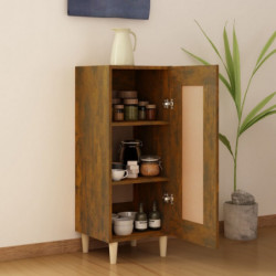 Sideboard Räuchereiche 34,5x34x90 cm Holzwerkstoff