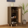 Sideboard Braun Eichen-Optik 34,5x34x90 cm Holzwerkstoff