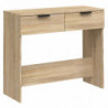 Konsolentisch Sonoma-Eiche 90x36x75 cm Holzwerkstoff