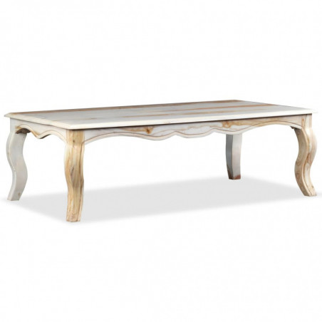 Couchtisch Massivholz 110 x 60 x 35 cm