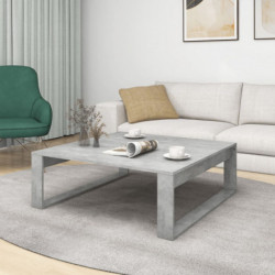 Couchtisch Betongrau 100x100x35 cm Holzwerkstoff