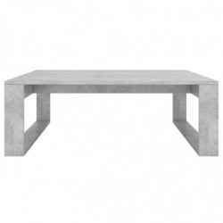 Couchtisch Betongrau 100x100x35 cm Holzwerkstoff