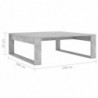 Couchtisch Betongrau 100x100x35 cm Holzwerkstoff