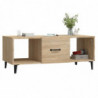 Couchtisch Sonoma-Eiche 102x50x40 cm Holzwerkstoff