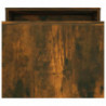 Couchtisch-Set Räuchereiche 100x48x40 cm Holzwerkstoff