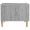 Couchtisch Grau Sonoma 50x50x40 cm Holzwerkstoff