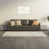 Couchtische mit Metallbeinen 2 Stk. Grau Sonoma 50x50x40 cm