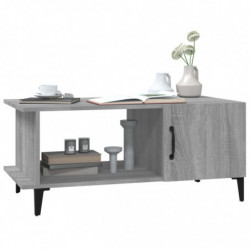 Couchtisch Grau Sonoma 90x50x40 cm Holzwerkstoff