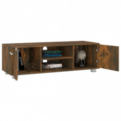 TV-Schrank Räuchereiche 110x40x35 cm Holzwerkstoff