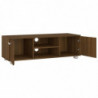 TV-Schrank Braun Eichen-Optik 110x40x35 cm Holzwerkstoff