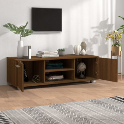 TV-Schrank Braun Eichen-Optik 110x40x35 cm Holzwerkstoff