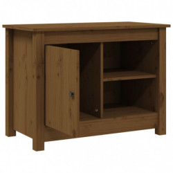 TV-Schrank Honigbraun 70x36,5x52 cm Massivholz Kiefer