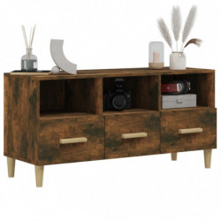 TV-Schrank Räuchereiche 102x36x50 cm Holzwerkstoff