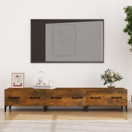 TV-Schrank Räuchereiche 150x34,5x30 cm Holzwerkstoff