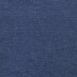 Fußhocker Blau 60x60x39 cm Stoff