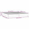 Boxspringbett Hellgrau 200x200 cm Stoff