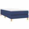 Boxspringbett Blau 90x190 cm Stoff