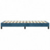 Boxspringbett Dunkelblau 90x200 cm Samt