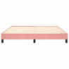 Boxspringbett Rosa 160x200 cm Samt