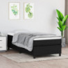 Boxspringbett Schwarz 90x190 cm Stoff