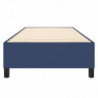 Boxspringbett Blau 90x190 cm Stoff