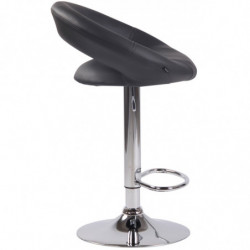 Barhocker Olinda Kunstleder chrom
