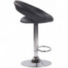 Barhocker Olinda Kunstleder chrom