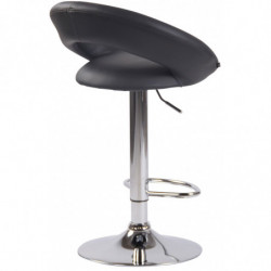 Barhocker Olinda Kunstleder chrom