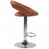 Barhocker Olinda Kunstleder chrom