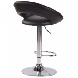 Barhocker Olinda Kunstleder chrom