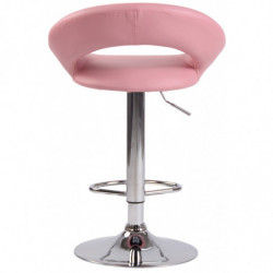 Barhocker Olinda Kunstleder chrom