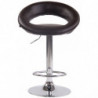 2er Set Barhocker Olinda Kunstleder chrom